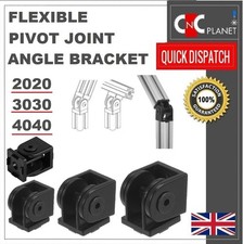 Flexible Corner Angle Bracket Pivot Joint Aluminium Profile end Joint connector