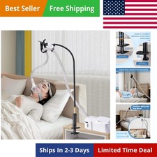 C/Pap Hose Holder for Bed C-Pap Hose Hanger with Adjustable Swivel Arm - Prev...