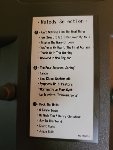 Seiko “Melodies In Motion” Musical Motion Wall Clock #QXM487BRH Tested, Works! - Picture 6 of 9