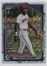 2024 Bowman Chrome Prospects Shimmer Refractor Greylin De La Paz #BCP-181 1ek2