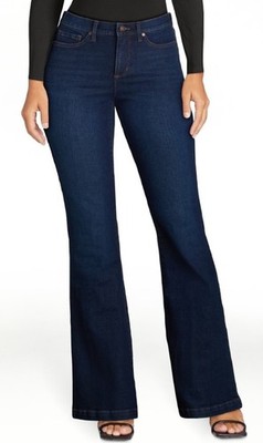 Sofia Vergara Jeans Melisa High Rise Flare Dark wash Size 4 New With Tags