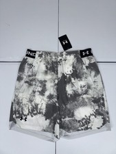 Under Armour Vanish Woven 6" Shorts Men  s UA Fitted White Camo Pick Size NWT 55