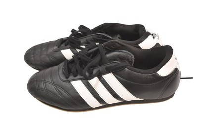 Adidas Taekwondo LA Mens Shoes Size 7.5 Black White TKD Training