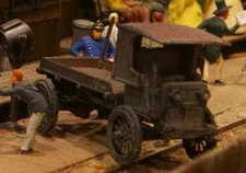 HO/HOn3 WISEMAN MODEL SERVICES OT5118 AUTOCAR FLAT BED  TRUCK KIT