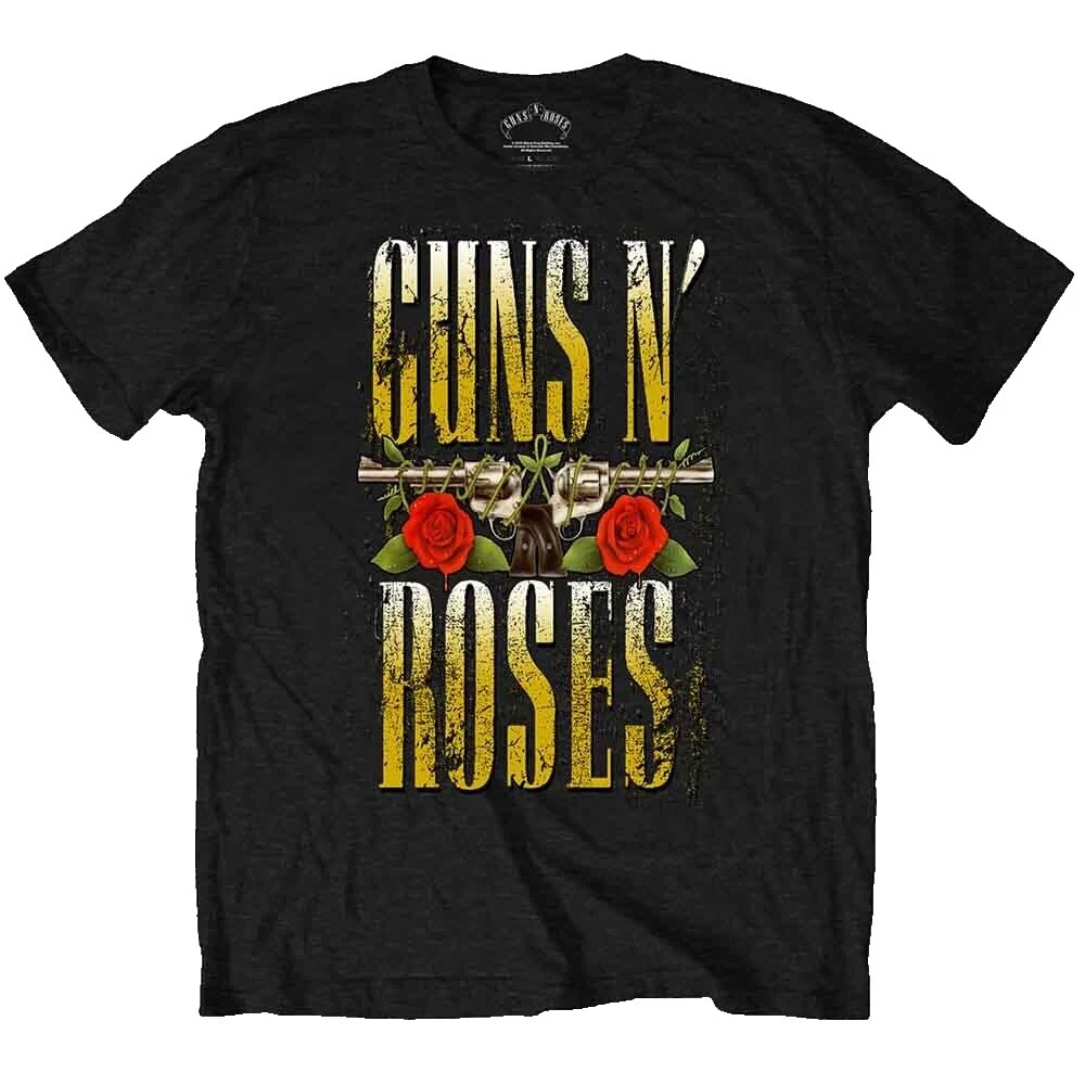 Guns N' Roses camisetas de algodón para hombres