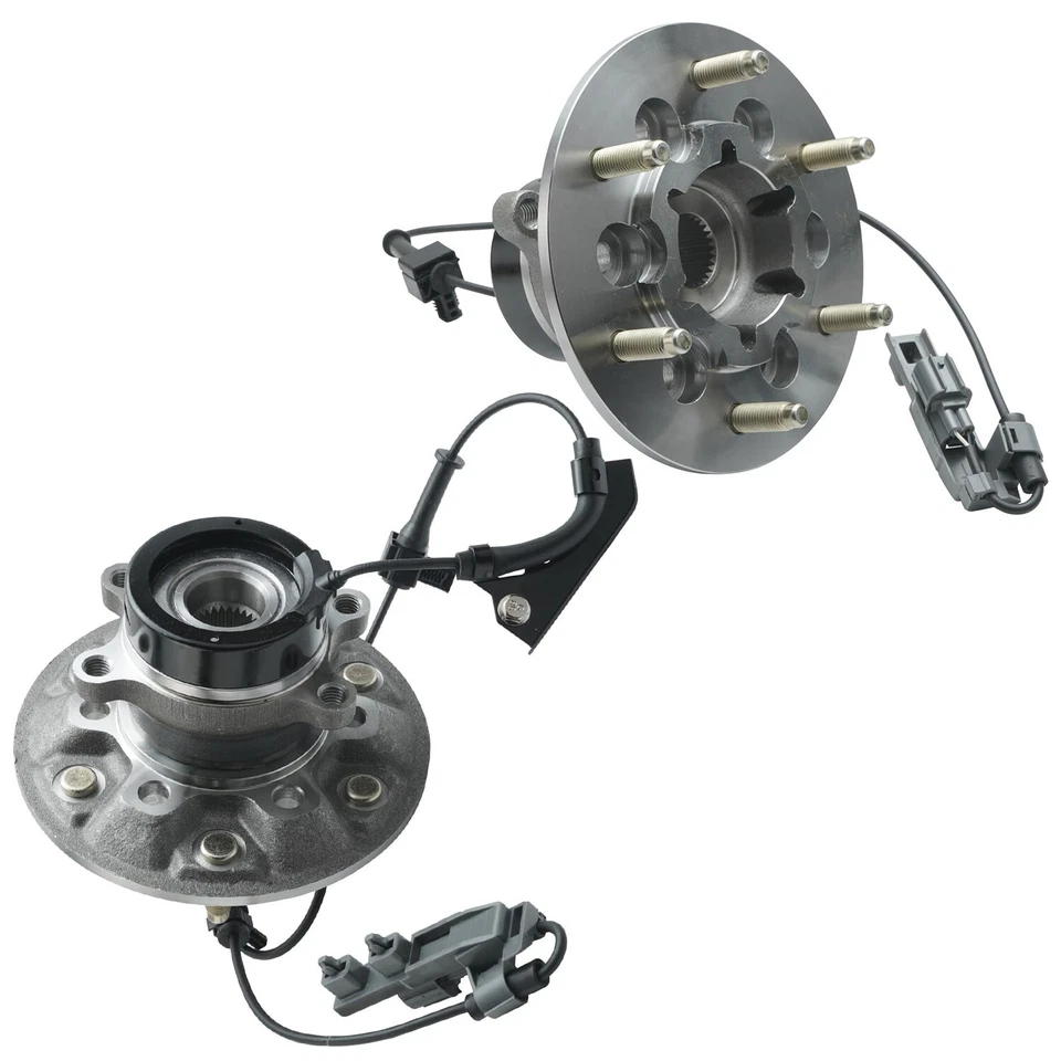 Front CV Axle Shafts Wheel Bearing Hub Set for 2004-2008 4WD Colorado Canyon - Image 3 of 4