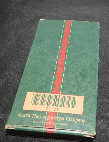 Longaberger 2001 pewter Santa Key, New in box - Picture 3 of 8