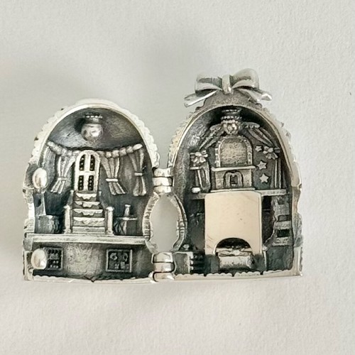 Polly Pocket Sparkle Ballerina Ballet Royal Sterling silver charm For Bracelet - Picture 2 of 16