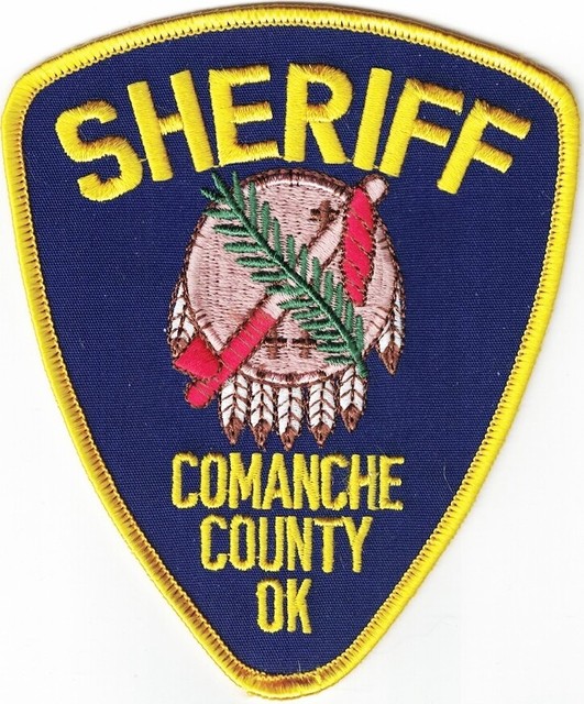 Comanche County Sheriff Oklahoma Police patch eBay