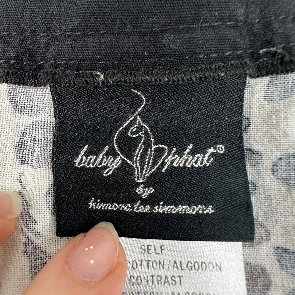 Women's 2xl Baby Phat scrub top animal print short sleeve Nurse Medical - Image 2 of 4