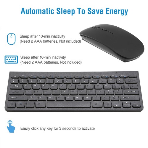 Wireless Keyboard and Mouse Combo , USB 2.4GHz Compact Quiet for Computer - Picture 2 of 20