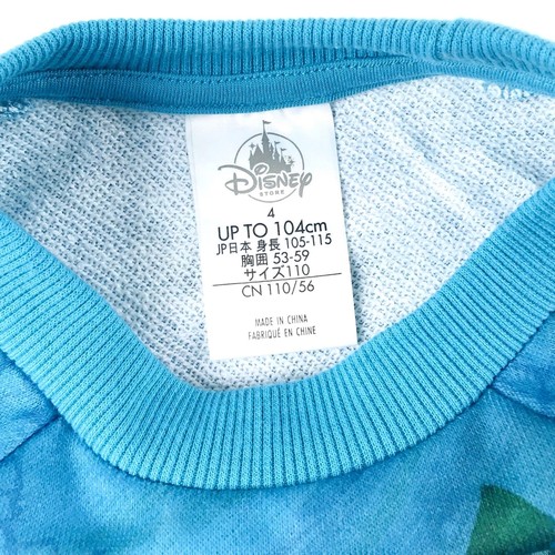 Disney Store Kids Blue Sequin Glitter Pirates of the Caribbean Sweatshirt Sz 4 - Picture 6 of 7