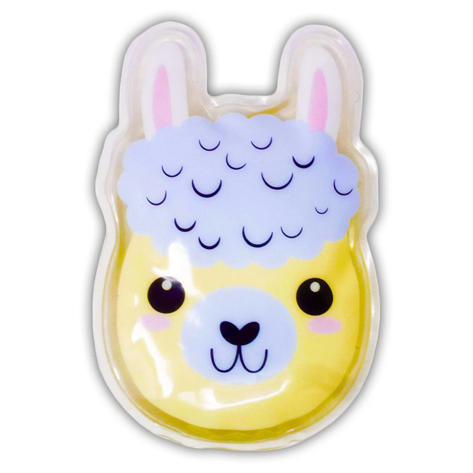 DYNAMIK PRODUCTS Childrens Ice Pack Reusable Hot/Cold Ice Gel Pack for Kids Fever Relief - Llama