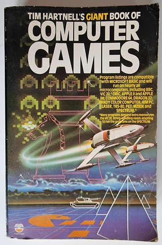 Book - Tim Hartnell's Giant Book of Computer Games - 1983