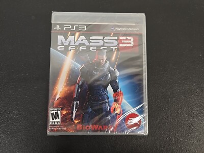 Mass Effect 3 PlayStation 3 (PS3) *BRAND NEW - FACTORY SEALED* BN 10