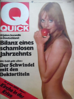 QUICK 47 - 18. November 1970 Beatclub CINQ SEPT-Brandkatastrophe König Hussein