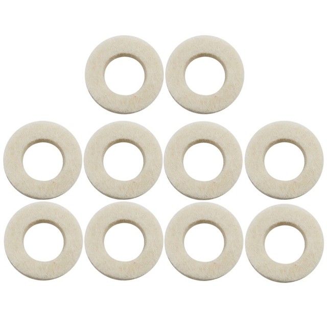 10 pz accessorio di ricambio tromba valvola sputo cuscinetto sughero piccolo 10 pz accessorio di ricambio tromba valvola sputo cuscinetto sughero piccolo