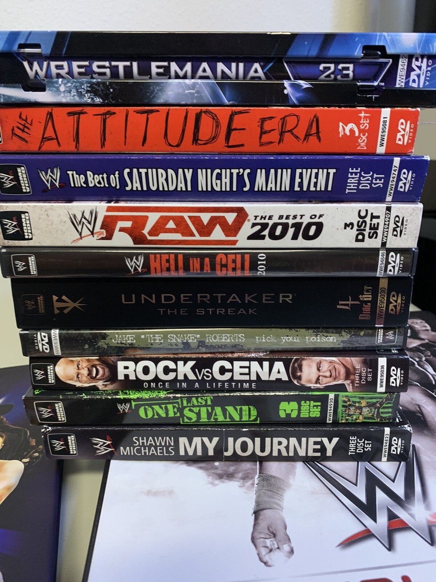 WWE DVD47本セット Amazon.com: WWE DVD SPECIAL BOX COLLECTOR'S SET : Movies & TV