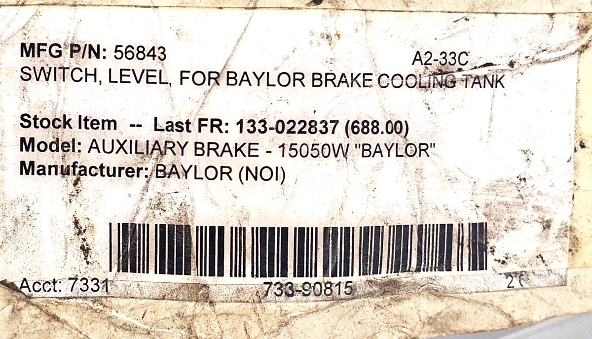 GEMS 30290 LS-2050 SERIES LEVEL SWITCH 56843 | eBay