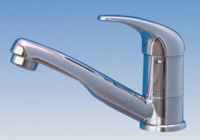 Einhebelmischer ROMA,Serienprodukt bei DETHLEFFS, HOBBY und KNAUS. Chrom