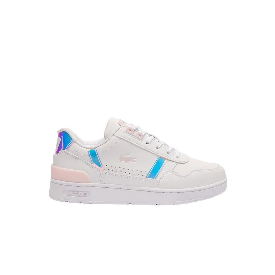 LACOSTE SHOES JUNIOR'S WHITE T-CLIP 124 3 7-47SUJ00071Y9 | eBay