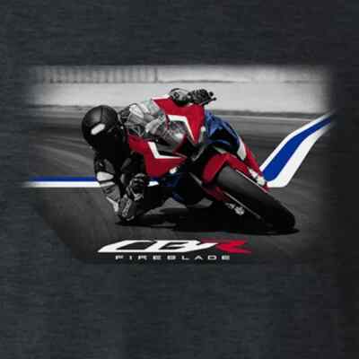 Official Honda CBR Fireblade Race Graphic Tee, Black | eBay