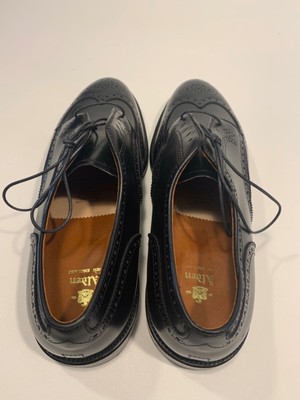 Alden Black Calfskin