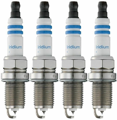4 PCS Bosch Double Iridium Spark Plugs 2010-2015 PRIUS CT200H 2013-2019 COROLLA - Picture 4 of 4