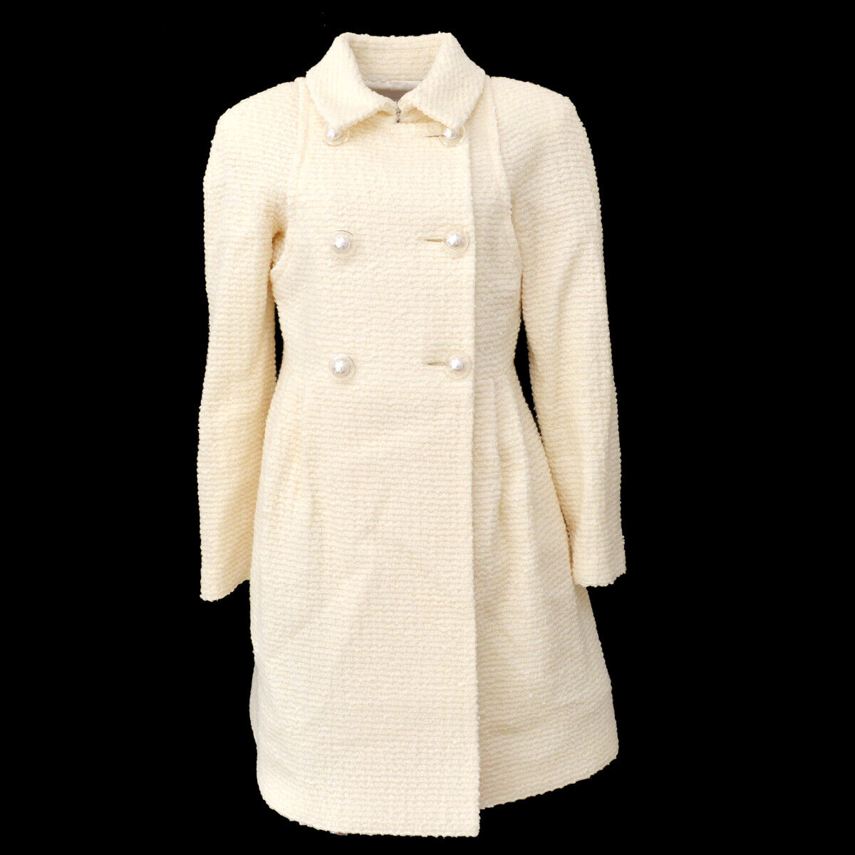 Chanel P57660V26446 #38 Long Sleeve Jacket White 03395 | eBay Chanel P57660V26446 #38 Long Sleeve Jacket White 03395 | eBay