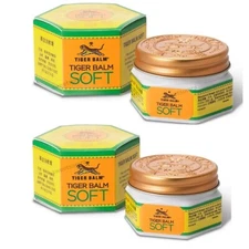 New Tiger Balm Soft Oitment Relief of Minor Headaches due to Muscle 2X 50G