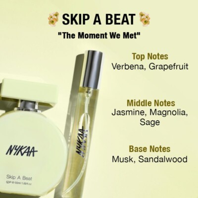 nykaa love struck edp in skip a beat