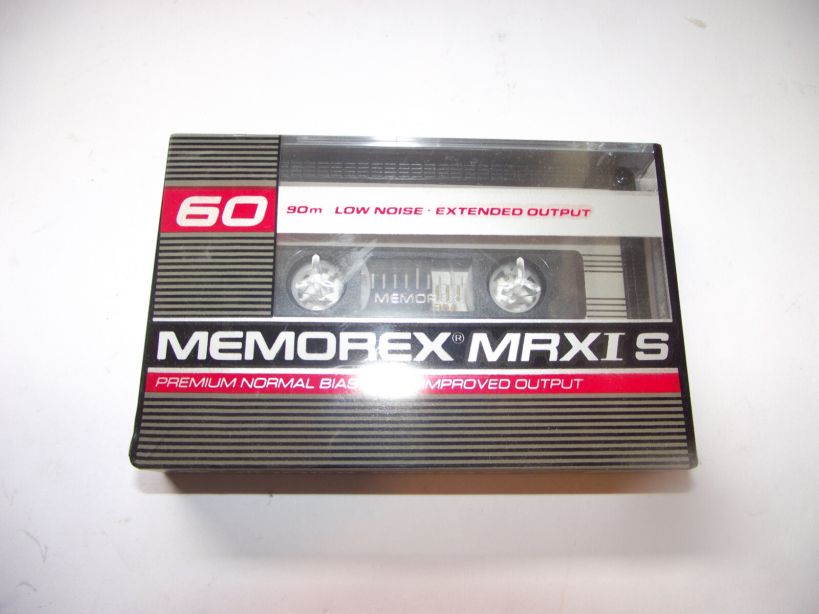 MEMOREX MRXI S 60 BLANK AUDIO CASSETTE TAPE BRAND NEW & SEALED