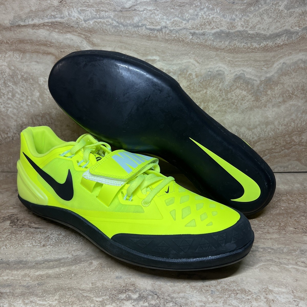 Nike Zoom‎ Rotational 6 Track Throwing Shoes Volt Mens Size 6.5 / Women Size 8 Nike Zoom Rotational 6 | Trackandfieldclothes main image 3