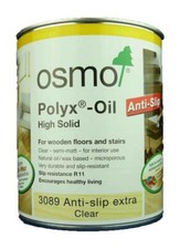 Osmo Polyx Hardwax Oil Anti-Slip 3089 Satin  (R11) Rating - 0.75Ltr or 2.5ltr