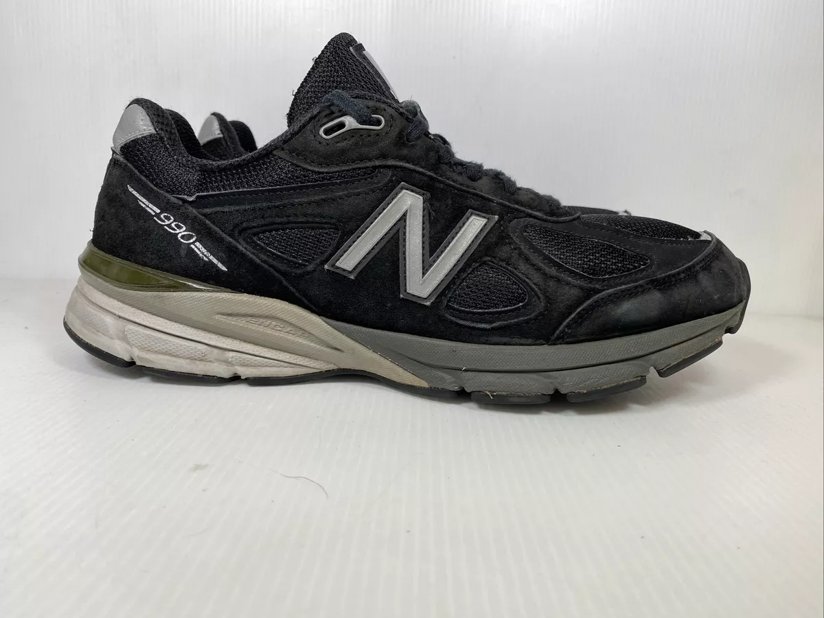 New Balance 990v4 Made in USA M990BK4 Black Gray Men Athletic