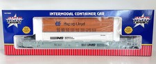 Just arrived USA TRAINS Intermodal Container Car with 2 Containers R17119