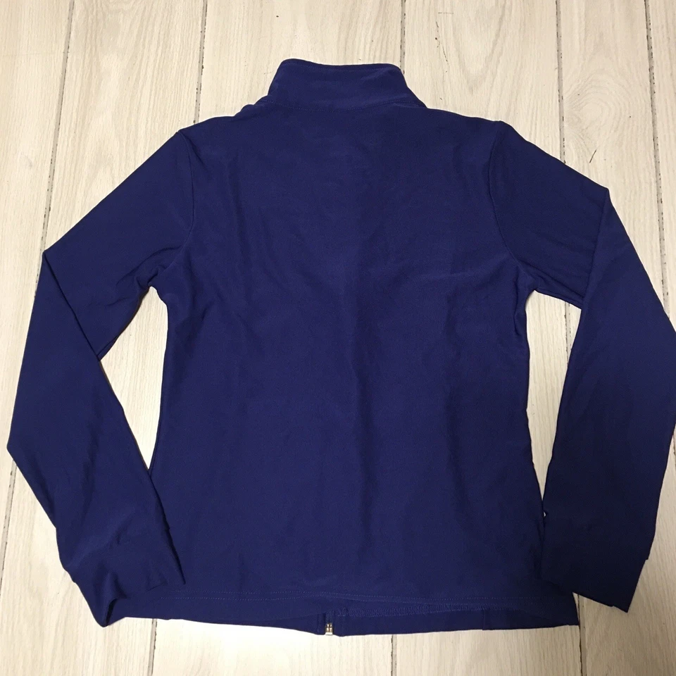 Top de running Ixspa Hydro Fit manga larga semi ajustado azul S Foto 2 de 4