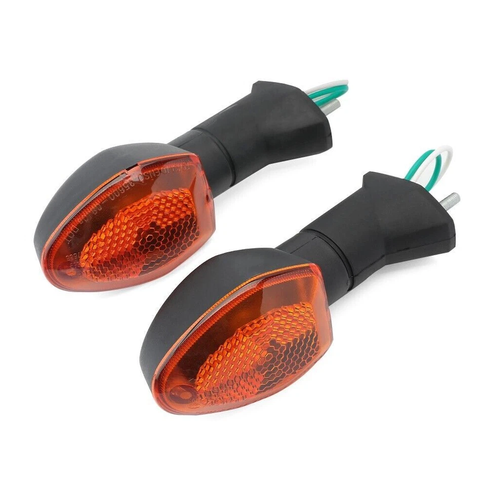 Front/Rear Turn Signal Light Indicator Fit Suzuki DR200S DRZ 400 400E 400S 400SM - Image 3 of 4