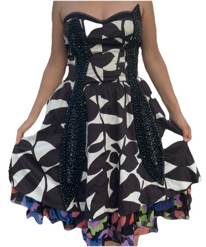 This dress Marya Nasser has been altered to be more unique strapless cocktail