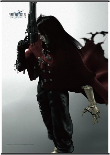 OFFICIAL FINAL FANTASY VII (7) ADVENT CHILDREN VINCENT VALENTINE WALL SCROLL