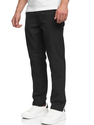 Indicode Hombre Pantalones de Lino Haverfield Pantalones de Tela Ligeros Pantalones de Verano Tela de Lino - Imagen 27 de 36