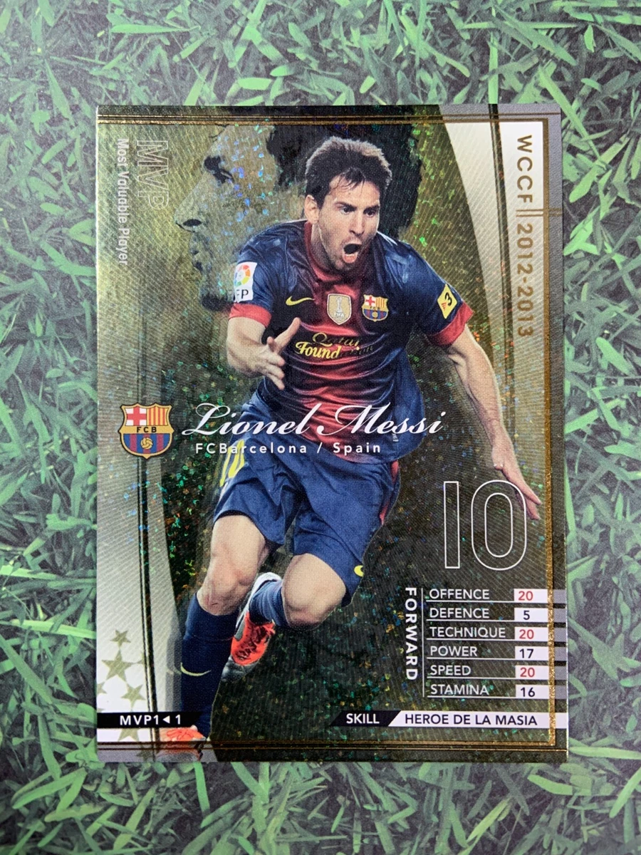 2012-13 Panini WCCF - Lionel Messi #MVP 1 for sale | eBay