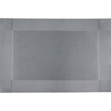 Placemats Set of 8 Vinyl Woven Place Mats Non-Slip Double-Sided Wipeable Tabl...