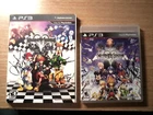 AUTOGRAPHED Kingdom Hearts 1.5 2.5 PS3 ReMix Artbook Pin Limited Ed. Goofy Axel