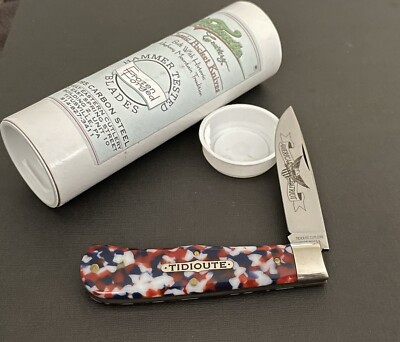   GEC Great Eastern Cutlery 73 Patiriot Acrylic Handle Scout Pocket Knife 1/50