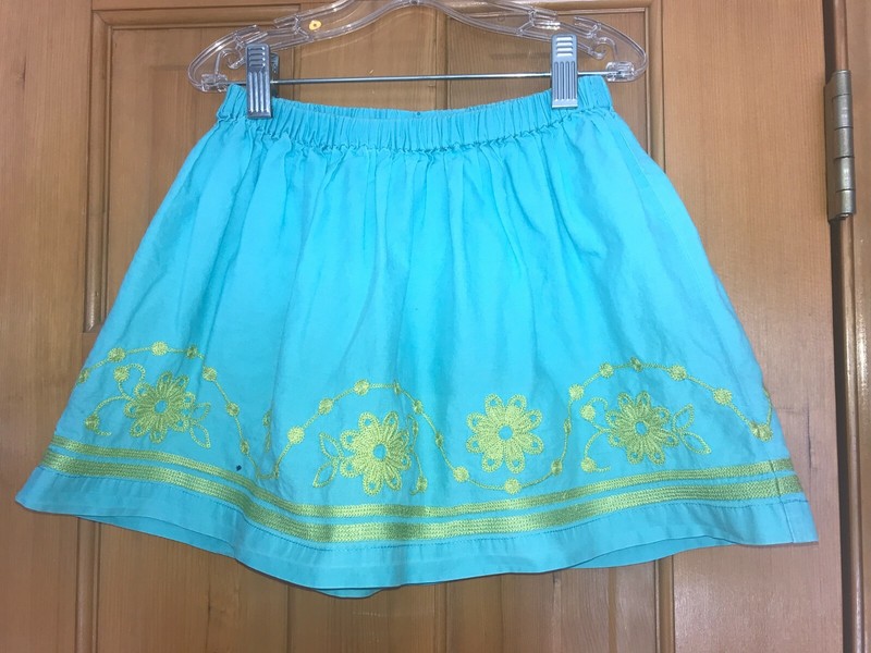 Girls' Size 5 The Children's Place Blue Skirt