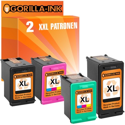 Set 2 Patronen für HP 300XL 301XL 302XL 901XL 62XL 338/343 XL 350/351 XL