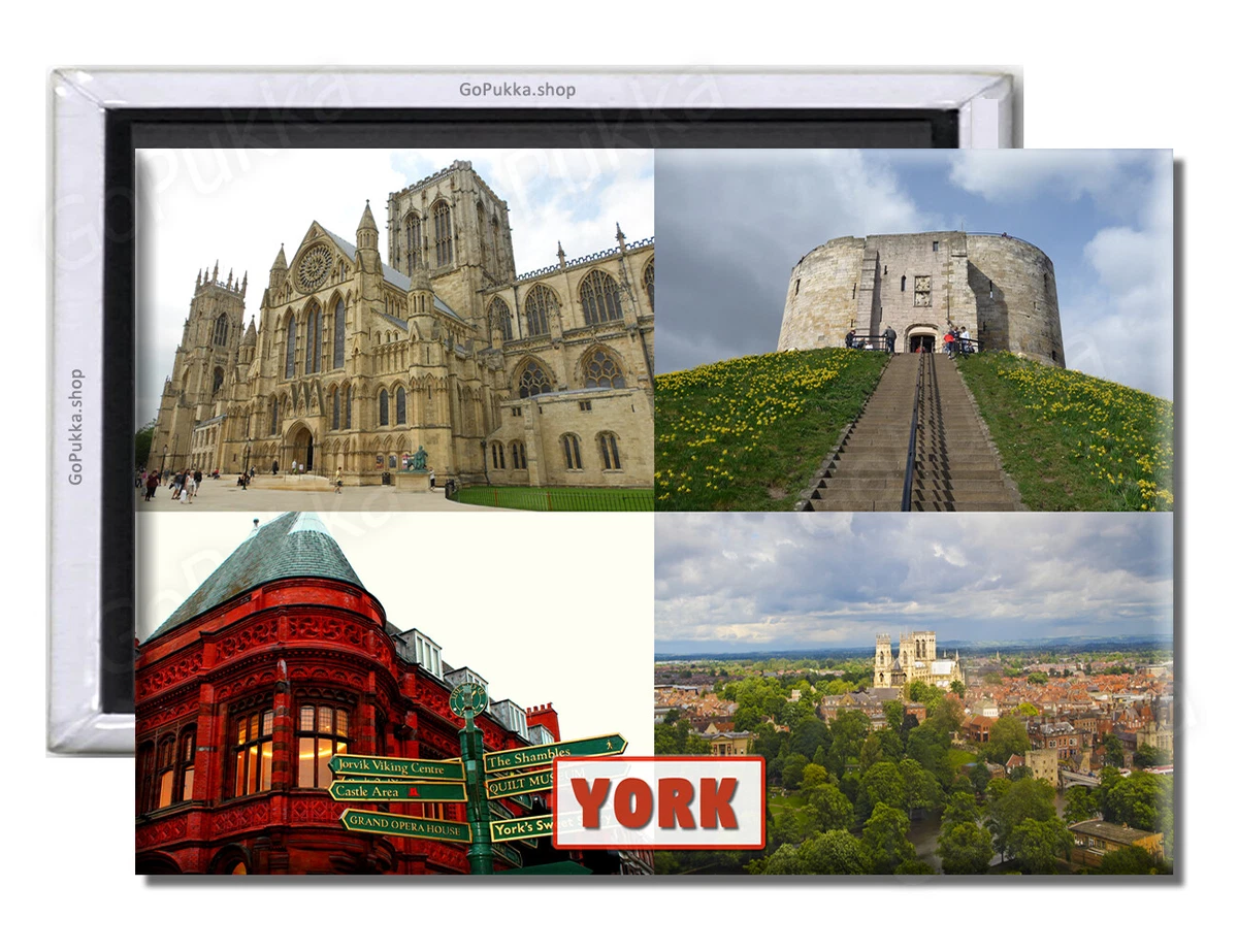 York Yorkshire England UK Souvenir Fridge Magnet eBay