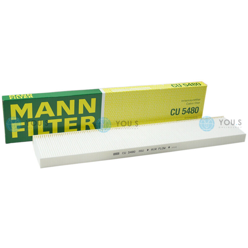 Mann CU5480 Cabin / Pollen Filter Particle Filter for VW Sharan (7M_)