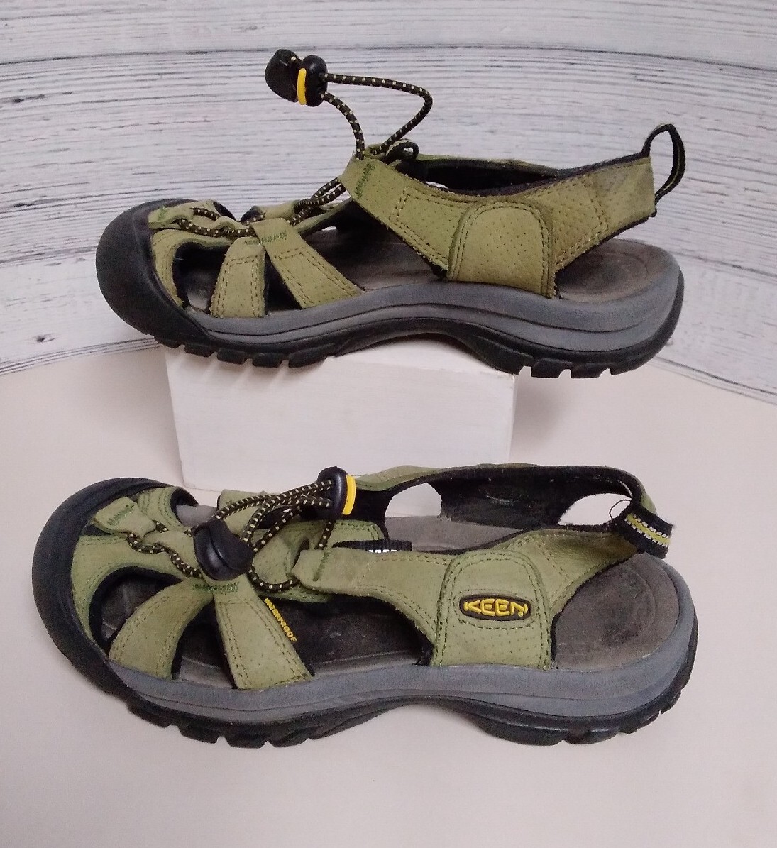 Sandali donna KEEN outdoor lavabili impermeabili escursionismo verde taglia 6